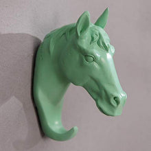 WLLLO Appendiabiti decorativo da parete tridimensionale appeso a parete testa di animale chiave appendiabiti gancio-cervo-bronzo