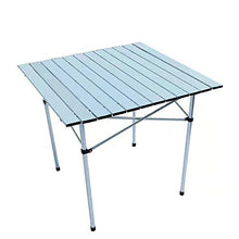 inChengGouFouX Tavolo per attività All'aperto Lega di Alluminio Pieghevole Tavolo Camping Garden Tavolo da Pranzo Senza Utensili di Montaggio Senza Attrezzi di Montaggio Design Pieghevole