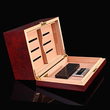 L.BAN Humidor Humidor di Legno di Cedro Spagnolo Scatola per sigari Scatola di immagazzinaggio Domestica Creativa