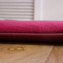 Bove della Peluche Pavimento Tatami Materasso da Terra, Pavimento Materasso Pieghevole Trapuntato Tradizionale Japanese Materasso Futon Cuscino Dormitorio Studenti Topper-rosso-180x200cm(71x79inch)