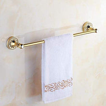 ZLININ Y-longhair Portasciugamani Retro Bagno Ottone Singolo Pole Asciugamano Bar Accessori Bagno 62 * 9 cm