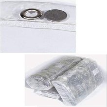 LXHONG Telone Trasparente Impermeabile con Occhielli，Tarps per Punzonatura di Piante in Serra，Vetro Morbido in PVC Facile da Trasportare per Terrazza Capannone di Fiori 320 Gr，Personalizzabile