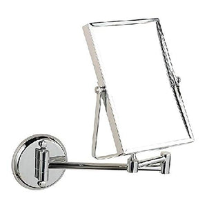 MMWYC Specchio for Trucco a Parete bifacciale Girevole Specchio for Trucco a Specchio Push-Pull e Specchio for Appendere Grande Specchio Pieghevole Specchio for Il Trucco del Bagno