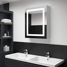 GOTOTOP Armadietto a specchio, moderno, a LED, per bagno, per casa, hotel, bagno, 50 x 13 x 70 cm