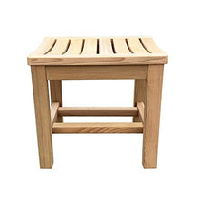 Sgabello da Doccia Sedia da Doccia in Legno Bagno anticorrosivo Sgabello in Legno Sgabello per Il Cambio delle Scarpe Sgabello da Bagno Non Verniciato ed Ecologico per Uso Interno ed Esterno, L