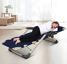 SHUAIIJUAN Sedia per il tempo libero domestico Pieghevole Patio Lounge Recliners esterna giardino Sdraio Sdraio con l'ammortizzatore 5 Livello altezza regolabile for Pool Side, campeggio, spiaggia, De