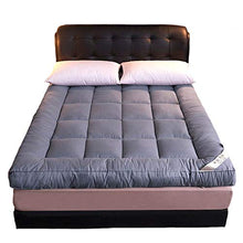 YAHAO Futon Materasso,Giapponese Tradizionale Futon Materasso,Pieghevole Materasso Tatami Morbida Tridimensionale Ipoallergenico Alberghi Ospite Tatami Stuoie Bed Materasso,Gray-135 * 200cm