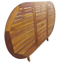 vidaXL Legno Massello di Acacia Set da Pranzo per Esterni 7 pz Tavolo e Sedie