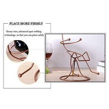 LHQ-HQ Wine Rack vitivinicolo europeo vendemmia umana cremagliera del vino in ferro battuto cremagliera decorazione cremagliera del vino in ferro battuto, singola bottiglia di vino controsoffitto supp