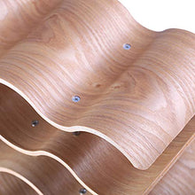 ZZALLL ZZALLLPortabottiglie da appoggio per la casa, in Legno, Elegante e Moderno, portabottiglie da Tavolo