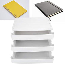 Cassetto, Multi Funzionale Impilabile Da Tavolo Multiuso Impilabile da Tavolo da Gestione Organizzatore Collezione di Contenitori per Il Trucco
