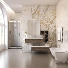 bonussi Mobile Bagno Sospeso 149-160 cm Lavabo Specchio Pensile e Cassettone Kelly Rovere