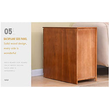 WSNBB Classificatore in Legno Massello Comodino, 3 Cassetti, Ampio Vano Contenitore, L61,5 Cm * L 30 Cm * H60 Cm (Color : B)