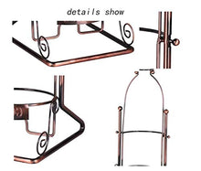 FAGavin Portabottiglie Girevole da Vino con Portabottiglie da Appoggio da Appoggio in Metallo Portabottiglie Freestanding Grande Spessore 3 Litri 5 Litri in Ferro Battuto Portabottiglie for Vino