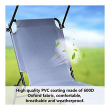 tayer Lettino a Sdraio per Prendere Il Sole, Lettino Prendisole da Giardino Pieghevole, Sedia Solare con ombrellone, per Giardino Patio Esterno Sedie Lettini Sdraiatrice Recliner (Blu)
