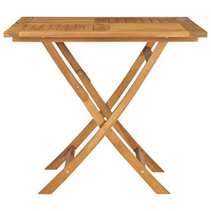 FAMIROSA Set da Pranzo da Giardino 5 pz in Legno Massello di Teak-9583