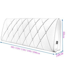 Testiera Cuscino Cuscino Schienale Letto Poggiatesta, Sfoderabile E Lavabile, Disponibile in 5 Colori / 5 Dimensioni FENPING (Colore : Headboard-#5, Dimensioni : 180cm*60cm*10cm)