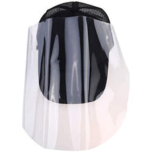 Garneck Visiera di Sicurezza Berretto da Baseball Cappello Antiappannamento Protezione degli Occhi Cappello Staccabile Visiera Anti-Splash Visiera per Esterno (Nero)
