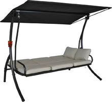 Angerer Premium Elegance Dondolo Pelle, 3 posti