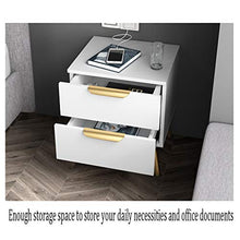 Comodini Camera Locker, Camera da Letto, Soggiorno Locker, Living Room Divano Fianco del Mobile (Color : White)