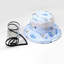 EXCEART Visiera di Sicurezza per Visiera per Bambini Visiera Protettiva Cappello a Pieno Facciale Cappello a Secchiello Esterno Anti-UV Anti-Schizzi (Circonferenza 54Cm)