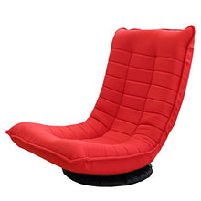 Li jing home Divano Pigro Elegante Divano/Poltrona Divano Creativo Tatami Divano Individuale Sedia Girevole a 360 ° Comfort sedentario Non è Stanco Lavabile (Color : Red)