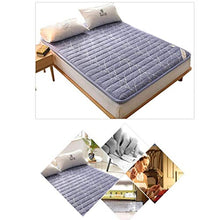 Huan Tatami Materasso Pieghevole Antiscivolo Mat Singolo Doppio Piano ottomano Sonno Dormitorio, Futon Materasso futon, Blu (Size : 150x200cm (59x79inch))