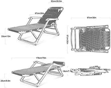 Attrezzatura domestica Lettino prendisole leggero Sedie da giardino pieghevoli Lettino prendisole Sedia a sdraio Set di 2 Lettini prendisole Zero Gravity Lettino pieghevole da giardino Sedia da spi