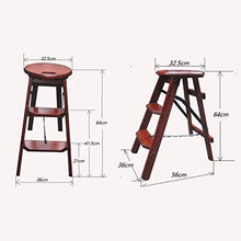 Sgabello Pieghevole Scaletta per Uso Domestico Bambini in Legno Massello per Bambini Arrampicata Bagno Antiscivolo Sgabello A Piedi Sgabello A Mano Sgabello da Lavaggio Facile da Mobile