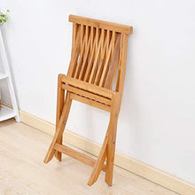 Chair QL sedie richiudibili Sedia Pieghevole in bambù NAN, Sedia da Pranzo Sedia in bambù Portatile, Sedia da Pesca in Legno Massello, Sedia con Schienale Pieghevole Sedie Pieghevoli