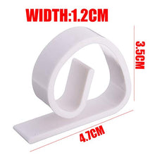 1 set di supporti per tovaglia da tavolo, clip di copertura da tavolo in plastica, clip per copertura da tavolo, 24 pezzi