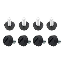 Zhouzl Casa & Giardino 100 PCS Regolabile Rilievo del Piede Mobili Vite Supporto Stub, M8x15 Casa & Giardino