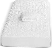 IMFAA Coprimaterasso trapuntato di protezione, extra profondo, non rumoroso, antibatterico, 50% cotone 50% poliestere Poliestere 100% poliestere Cotone, Single-40Cm Deep