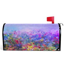 Acquerello Arcobaleno Margherita Casella Postale Copre Magnetica Natura Primavera Estate Autunno Inverno Fiori Giardino Cortile Home Decor Dimensioni Standard 53,3 cm x 45,7 cm