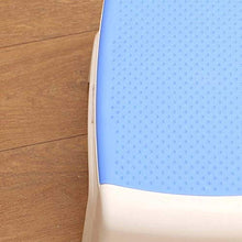 Tastak Sgabello da Bagno Addensato, Sgabello Basso Sgabello for Bambini in plastica Creativo Sgabello Quadrato a Mano, Blu e Bianco Facile da archiviare può resistere a 230 sterline