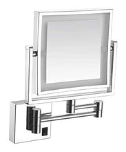 Specchio per Il Trucco Specchio cosmetico, Chrome/Parete/Illuminazione a LED Specchio/Pieghevole/Rotary/Regolabile/Robusto/Non-arrugginito