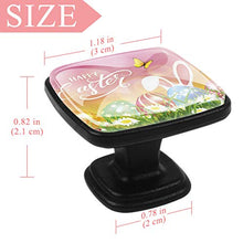 Buona Pasqua 4 PCS Pomelli per Porta, Pomolo per Mobile, Pomelli per Mobili con Viti, Maniglia per Armadietto, Pomelli per Porta, Pomelli per Cassetti per Porta, Armadio, Cassetto e Credenza
