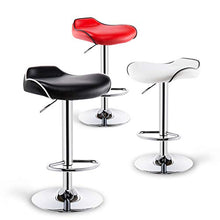 JXXDDQ Sedia Bar, Sgabello Alto, Sedia Elevabile A Casa, Sgabello Alto, Poltroncina Reception, Set di 2 (62-82cm) (Color : Black, Size : 41cm)