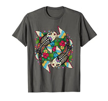 Koi Carpa Carpa Zucchero Cranio Calavera Messico Giorno dei Maglietta