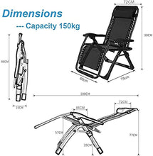 YYhkeby Pieghevole Sunloungers Sun Lounger Sedia Sedia Sedia con Supporto per Tazza |Sedie da Giardino all'aperto con Cuscino Imbottito e poggiapiedi | Jialele