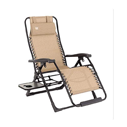 ZHUAN Poltrone reclinabili Chaise Longue per Il Tempo Libero, Poltrona reclinabile Pieghevole Portatile con poggiatesta smontato per Sedia da Campeggio Sdraio da Spiaggia Sedia inclinata con pisol