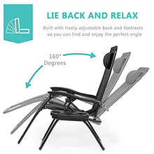 PAKUES-QO Sedia a Sdraio Pieghevole Regolabile per Esterni Sedia obliqua Relax Casual Design ergonomico per terrazza Patio Spiaggia Cuscinetto da Giardino Peso 120 kg Nero