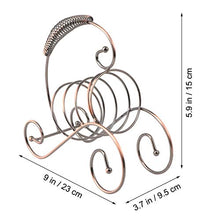 UPKOCH - Portabottiglie per bottiglie di vino, in ferro, stile retrò, per cucina, bar, banconi