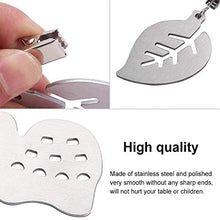 INTVN 10 Pezzi Pesi della Tovaglia, Clip di Tovaglia,Ganci fermatovaglia da Giardino,in Acciaio Inossidabile, per Tabelle, Indoor & Outdoor, Antivento,Decorazione