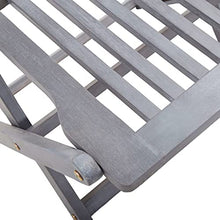 vidaXL Sedie da Giardino Pieghevoli 4pz con Cuscini in Massello Acacia