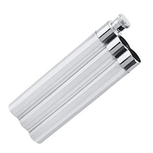 Custodia da viaggio con tre tubi in acciaio inox e porta sigaro Humidor Custodia da viaggio esterna