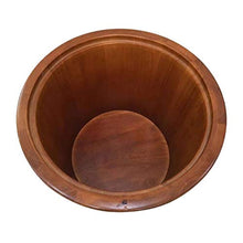 NUBAOgy Vasca Da Pedicure In Rovere, Pediluvio Per Uso Domestico, Secchio Per Piedi Al Vapore, Vaschetta Per Pedicure, Secchio Di Schiuma, Vasca Per Pediluvio, Regalo Per Assistenza Sanitaria Di Mezza