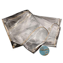 GYYARSX Teloni Copertura per Tettoia per Piante Idratante con Isolamento in PVC Addensato, con 4 Angoli in Plastica, 35 Dimensioni, Spessore 0,35mm (Color : Clear, Size : 4.0X5.5M)