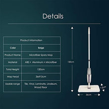 SSAYY Spray Mop Kit Mop Spray per Pavimenti con Cuscinetti in Microfibra Piatti Riutilizzabili Mop per Maniglie Professionali per La   Pulizia di Finestre in Piastrelle di Legno Laminato