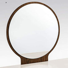 ZRN Tavolo da Trucco Toeletta in Legno con Specchio, scrivania da Trucco con 2 cassetti e Sgabello Imbottito, mobili per Camera da Letto Ragazze Donne Regali